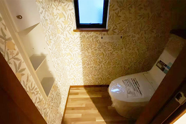 トイレ施工後