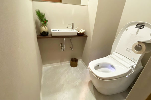 トイレ施工後
