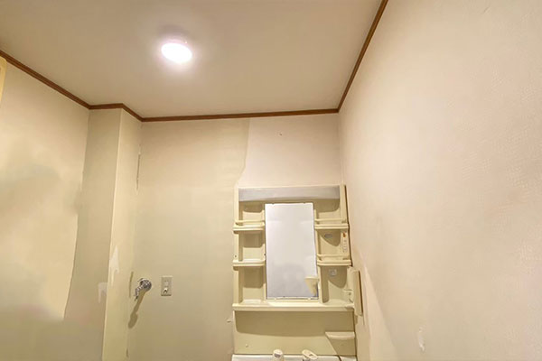 洗面所施工前