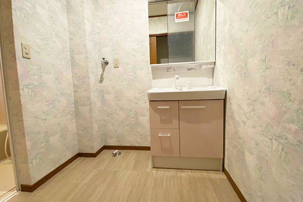 洗面所施工後